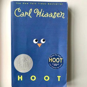 3/$25 Hoot by Carl Hiassen, original paperback ed.